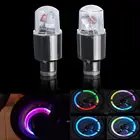 1 шт. Авто колеса Шапки decotation автомобили светильник для шин концентратор лампы сертификация набор велосипедного колесного деко светодиодный вентиля покрышек легковых Шапки авто аксессуары