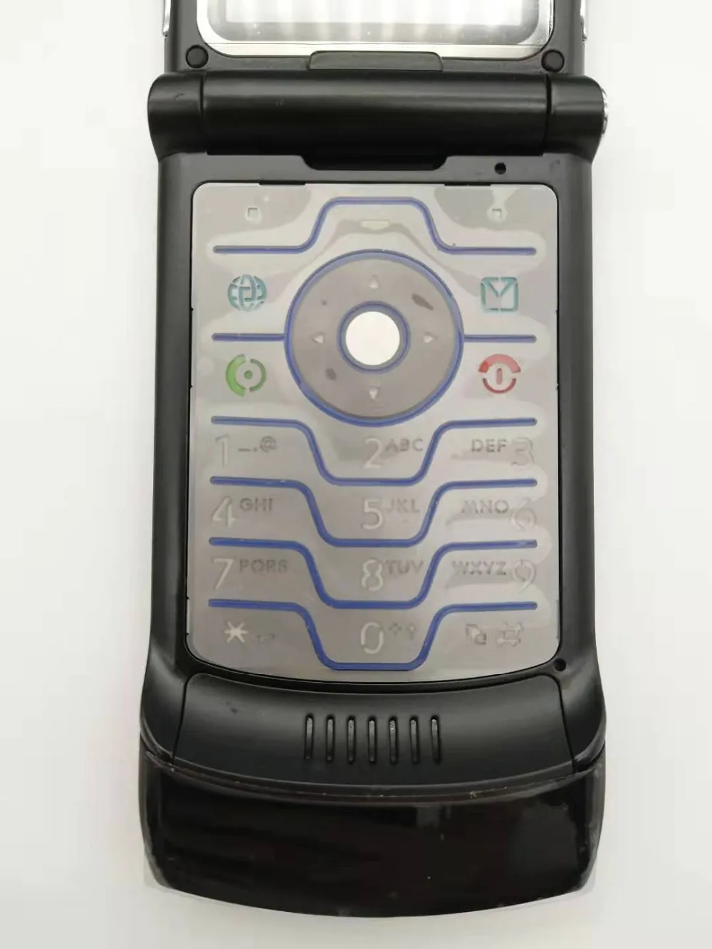 Хорошее качество Motorola Razr V3 мобильный телефон один год гарантии Восстановленный
