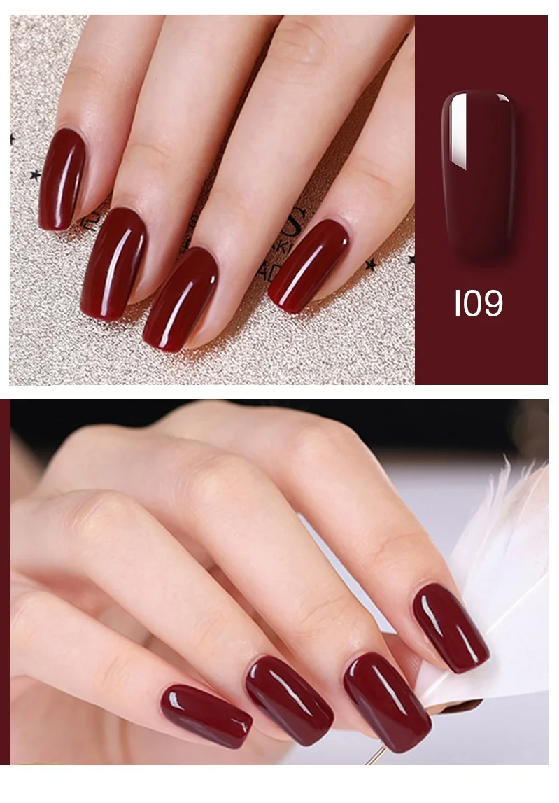 MAD DOLL, 8 мл, 60 цветов, Гель-лак для ногтей, розовый, красный, зеленый, чистый цвет для ногтей, отмачиваемый УФ-Гель-лак, лак для маникюра, Гель-лак