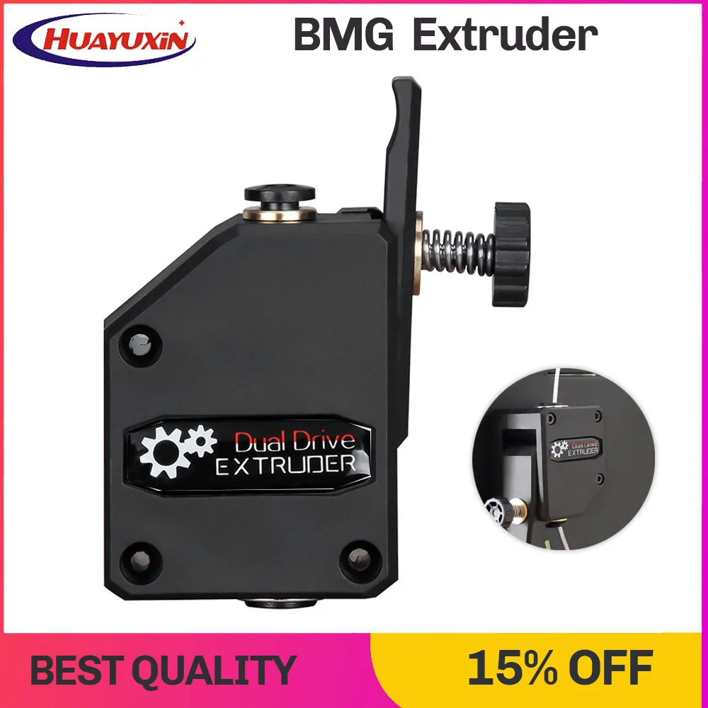 

3D Printer Parts BMG Extruder Clone Dual Drive Extruder upgrade Bowden extruder 1.75mm filament for 3d printer CR10