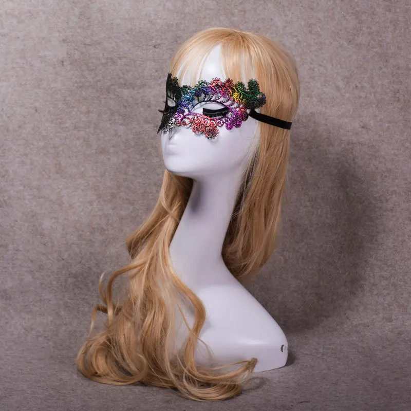 Familysky Женская Сексуальная Маскарадная маска из кружева для карнавала Хэллоуина