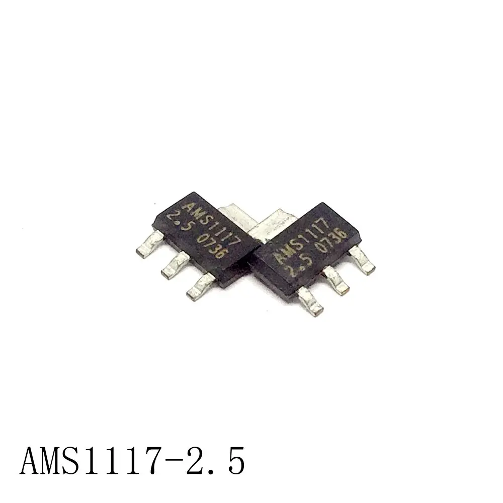 

Power regulator chip AMS1117-2.5 SOT-223 1A/2.5V 50pcs/lots new in stock