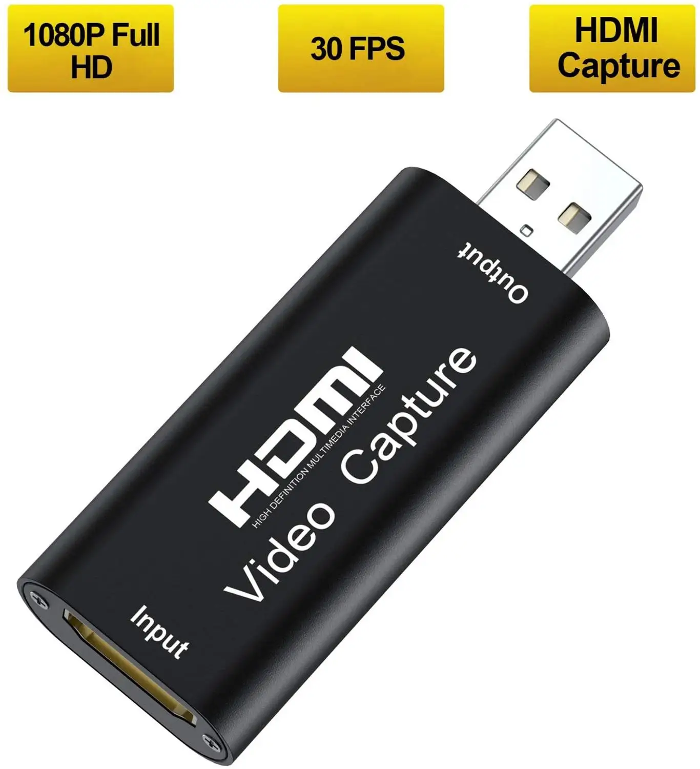 Карта видеозахвата Mimi HDMI адаптер для USB 2 0 коробка записи игр компьютера Youtube OBS и
