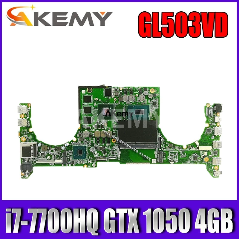 

DABKLAMB8B0 Motherboard For Asus GL503VD GL503V laptop Motherboard Mainboard GTX 1050 4GB i7-7700HQ