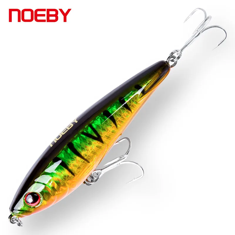 

Noeby погружная приманка для рыбалки карандаш 95 мм 25 г воблер длинное забрасывание искусственная жесткая приманка для морской окуня щуки рыбо...