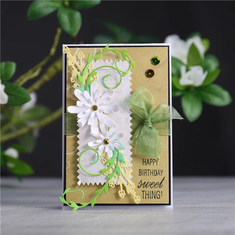 Пресс формы YaMinSanNiO с листьями и цветами металлические штампы ушками пшеницы для