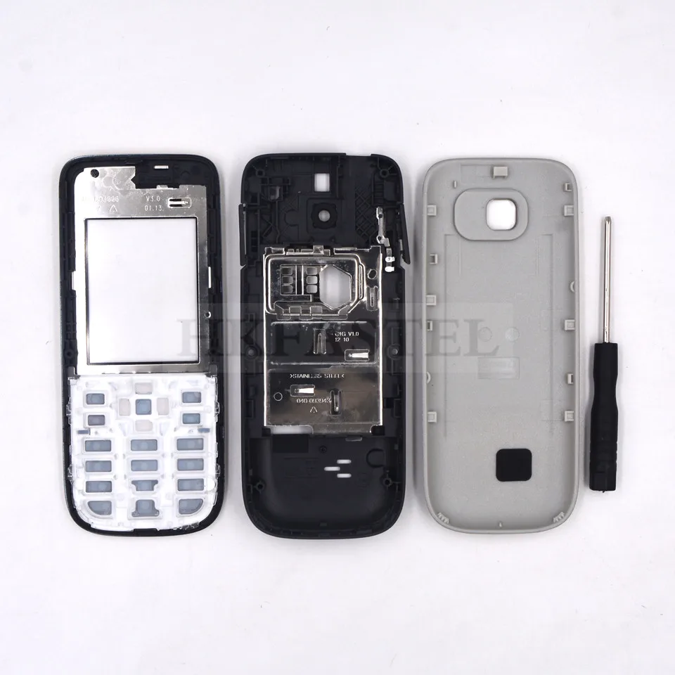 10 шт./лот новинка высокое качество C2-01 чехол для Nokia C2 c2-01 полный корпус +