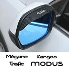 Автомобильный накладной плавник для Renault Megane 2 3 Clio 4, символ Kangoo Trafic, Kwid, мастер-модуль Espace 5, вращение, широта ветра, аксессуары