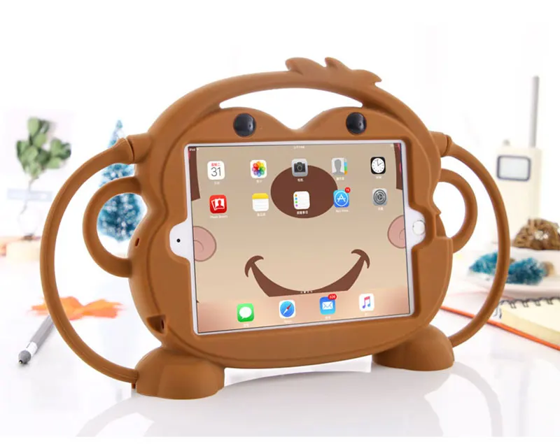 

Чехол для IPad 7-го поколения, детский противоударный чехол для IPad 10,2 2020 8th Air 2 Air 1 Air 3 10,5 Mini 2 3 4 5, силиконовый чехол