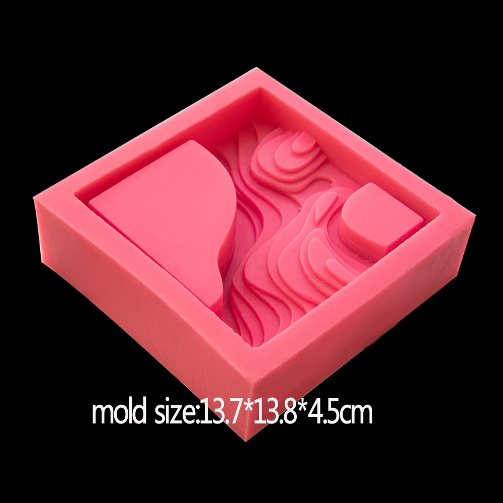 

Micro landscape candle holder