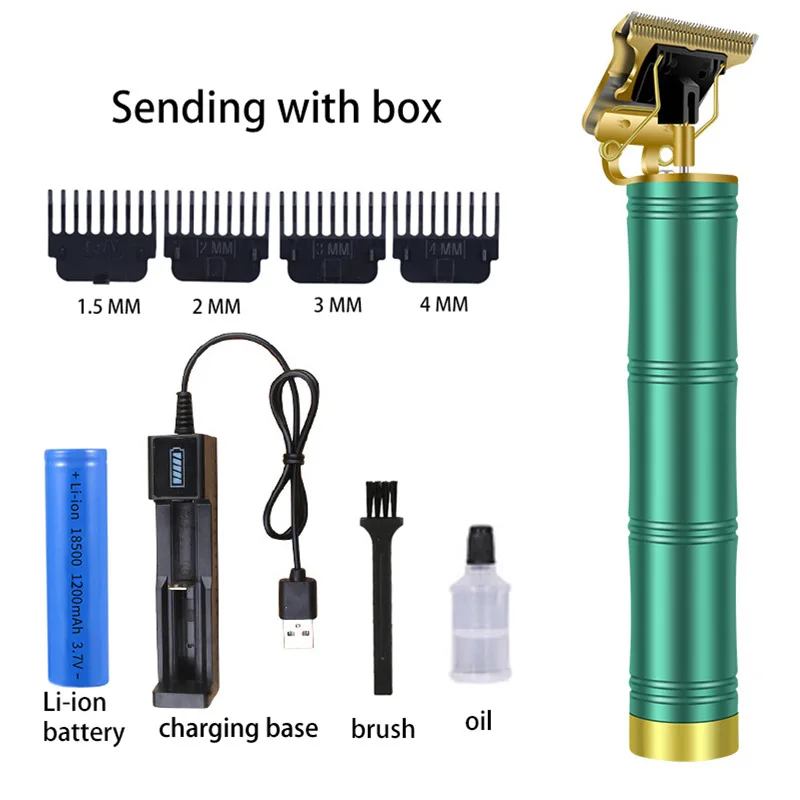 

FYUZHE профессиональная машинка для стрижки волос для мужчин, винтажная гравировка, электрическая машинка для стрижки волос, Парикмахерская и...