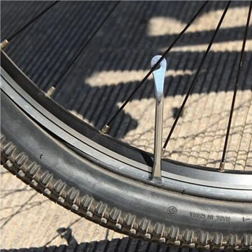 

Bike Cycling Bicycle Tyre Tire Spoon Repair Opener Breaker Tool Bike Steel Flat Tire Removal Tools Metal Pry Bar Stick Tire