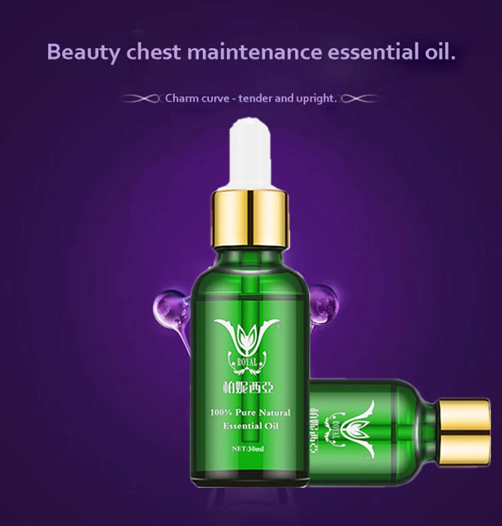 Breast Enlargement Essential Oil Frming Enhancement Enlarge Big Bust Enlarging Bigger Chest Massage |