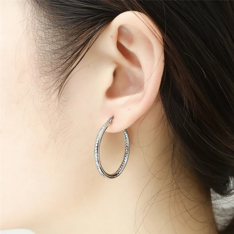 Ювелирные изделия OUFEI из нержавеющей стали для женщин серьги кольца Женские