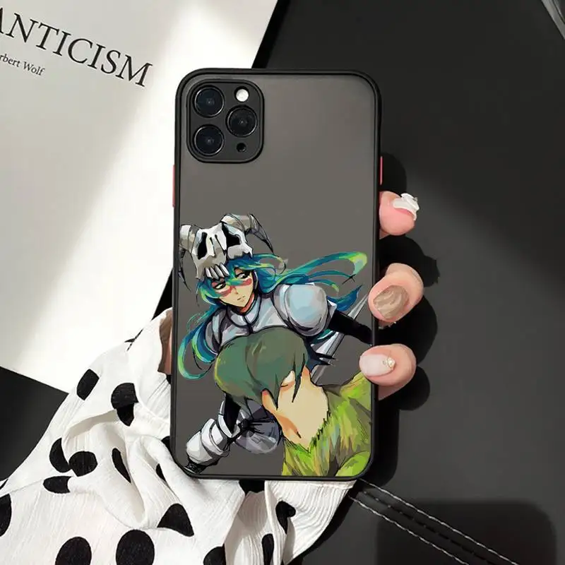 

Japan anime nelliel bleach Phone Case matte transparent For iphone 7 8 11 12 plus mini x xs xr pro max cover