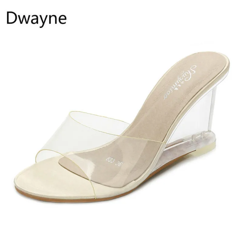 Dwayne/; прозрачные сандалии из пвх; Леопард с кристаллами; открытый носок; Высокий каблук; женские сандалии на прозрачном каблуке; шлепанцы