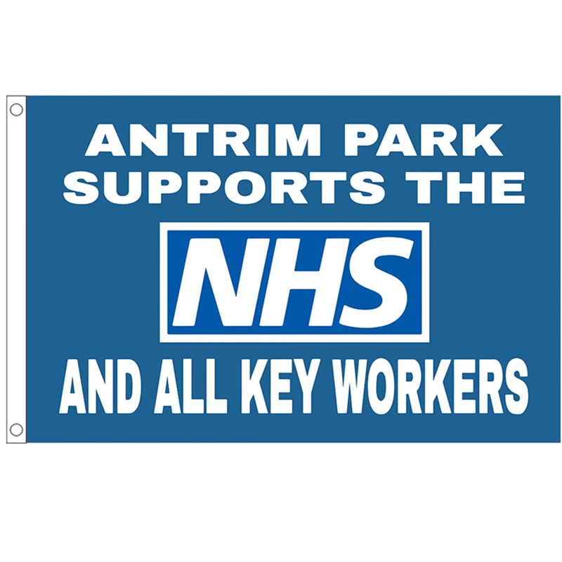 

60x90 см/90x150 см/120x180 см Британский флаг NHS Летающий баннер с принтом из полиэстера спортивный Декор