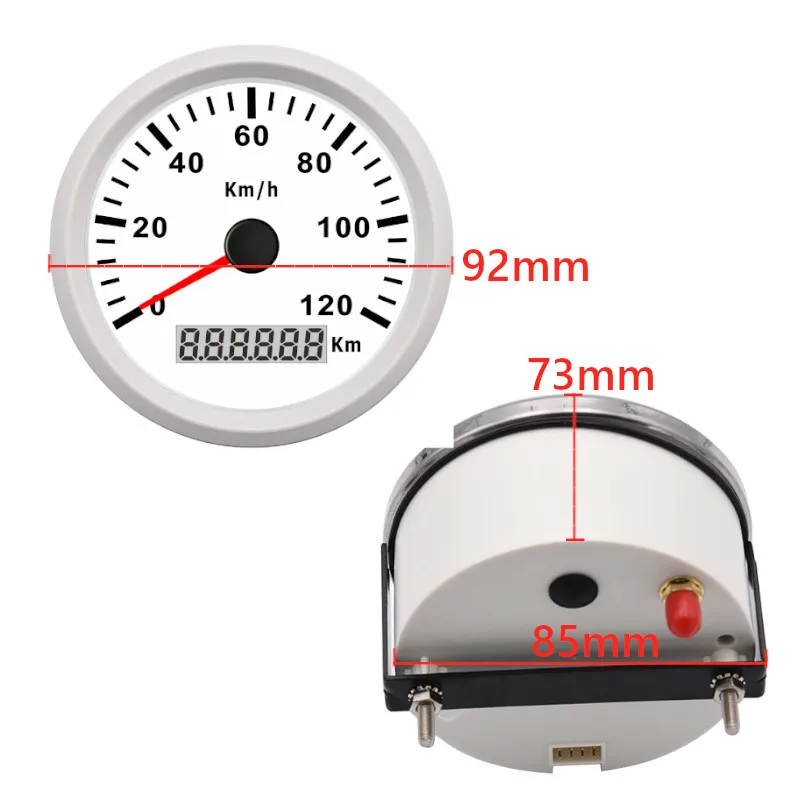 Водонепроницаемый GPS-измеритель скорости мотоцикла 120 кмн цифровой GPS-датчик