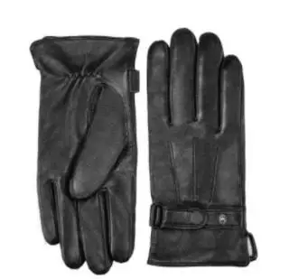 male black m Xiaomi Qimian высококачественные перчатки из овечьей кожи с сенсорным экраном испанское сырье зима осень утолщаются теплые унисекс для вождения мото рыбалки - Цвет: male black m