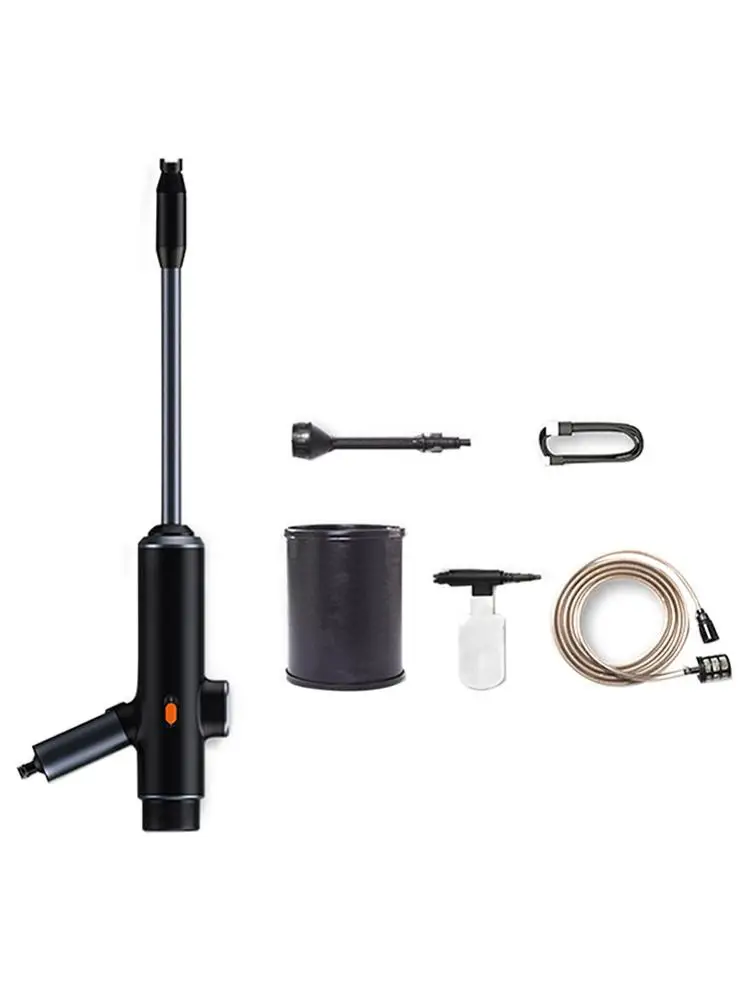 

Car Water Gun High Pressure Cleaner Cordless Pressure Washer Portable High Power Car Cleaner Car Washer Spray Cleaning Device