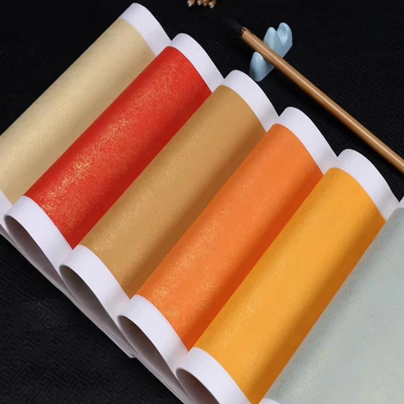 20pc Batik Xuan Paper Rectangle lantern Shape Calligraphy Painting 23x46cm |
