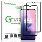 Оригинальное закаленное 3d-стекло Oneplus 7 6 7T, защита для экрана с полным покрытием, идеально подходит для изогнутых краев, сверхтвердое 9H олеофобное покрытие