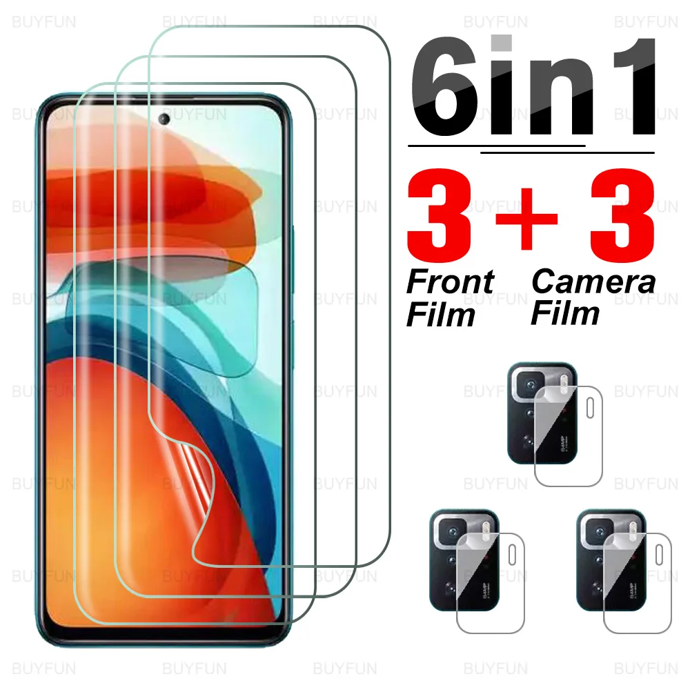 

Гидрогелевая пленка для Xiaomi Poco X3 GT, мягкая пленка с защитой от отпечатков пальцев для xiaomi xaomi poco x3 gt poko x 3 gt, Защитная пленка для объектива каме...