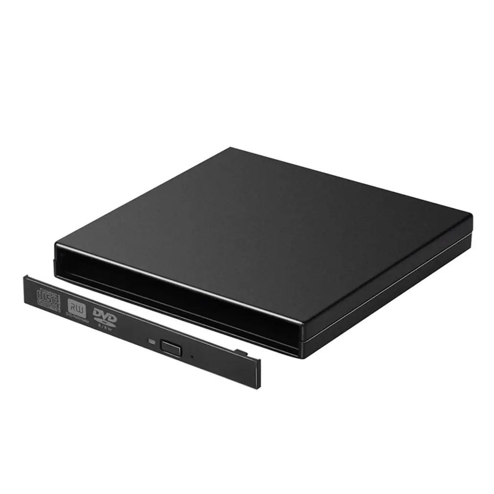 12 7 мм USB 2 0 Внешний DVD/CD ROM чехол для ноутбука настольного ПК оптический диск SATA To