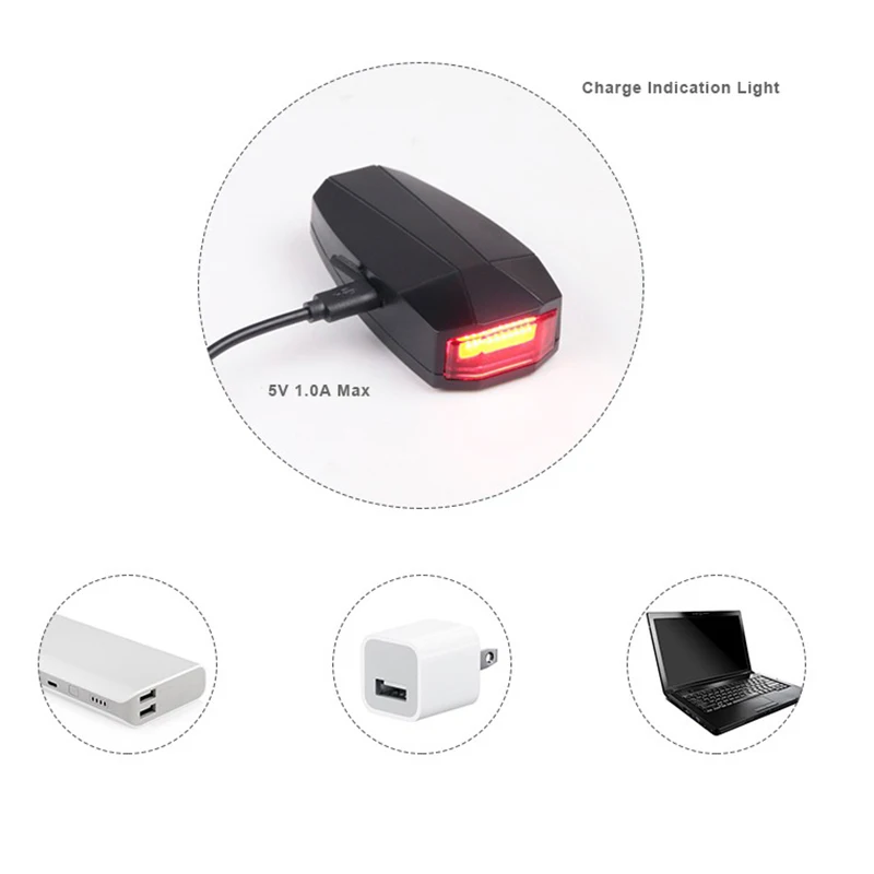 Задний фонарь для велосипеда+ анти-вор сигнализационный USB зарядка Беспроводной дистанционного Управление светодиодный задний фонарь поисковик для велосипеда рожок сирены Предупреждение