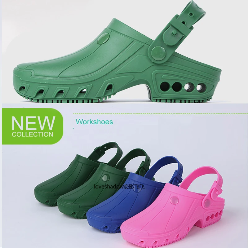 

High Quality Medical Shoes Non Slip Nursing EVA Clog Light Weight Slipper Women Surgical Shoes Doctor Workwear Nurse Scrub Shoes