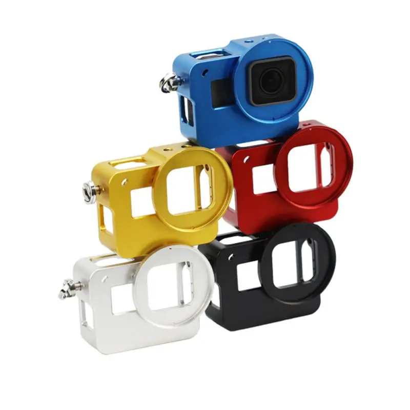 Чехол для Gopro Hero 7 6 5 Экшн-камера Go Pro 5 защитный чехол для GoPro Аксессуар корпус из алюминиевого сплава для GoPro HERO 5 6