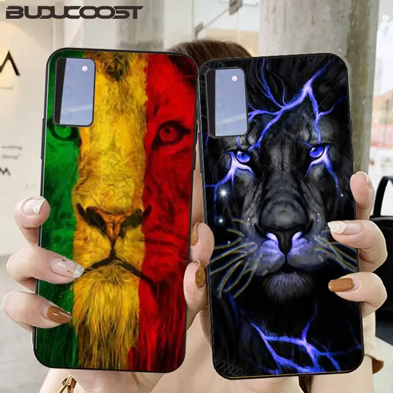 

Domineering cool lion Phone Case for Samsung S6 S7 edge S8 S9 S20 S21 S30plus ultra S21/S30 S10-5G lite 2020 S10E