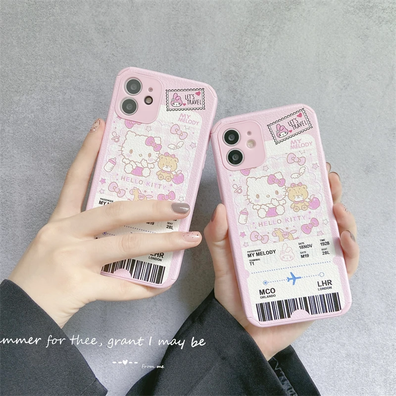 

Cute Cartoon Phone Case For iPhone 7 8 Plus 11 12 mini Pro Max XR X XS MAX SE2020 Camera Protection Cover Shockproof Back Shell