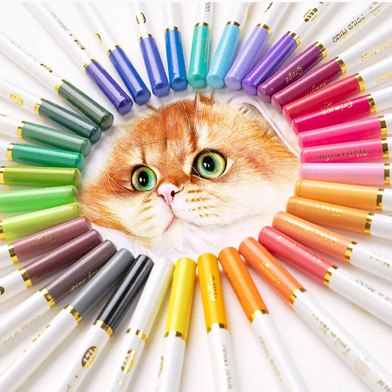Andstal Phoenixcolor 72/48/36Colors Colored Pencils Professional Chinese Style Oil Color Pencil For Drawing Student Art Supplies - купить по