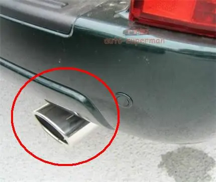 

CHROME EXHAUST MUFFLER TIP For Toyota prado FJ120
