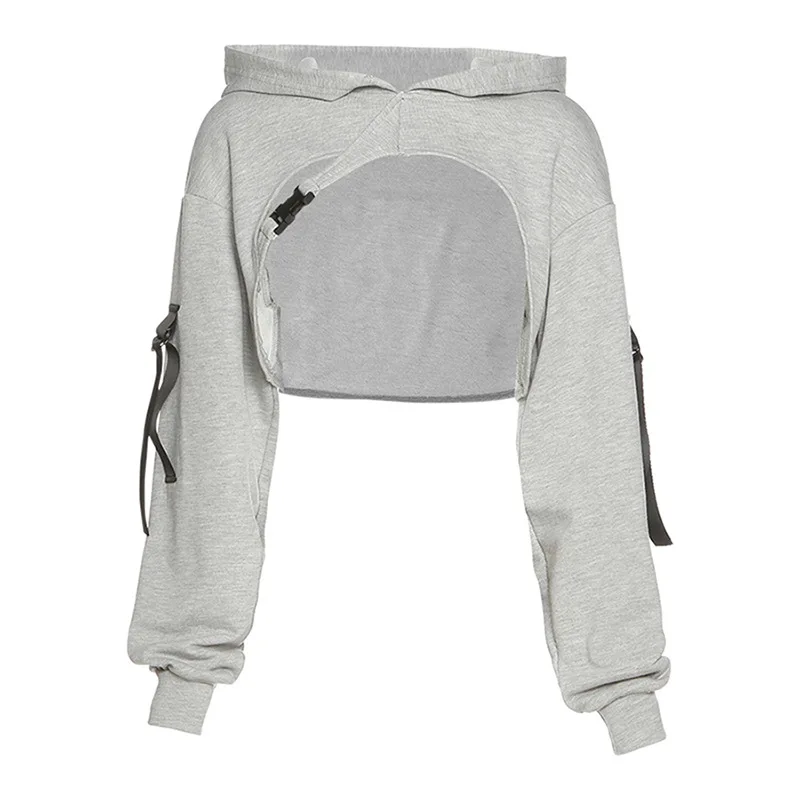 

Fashion Loose Slim Coats Women Autumn 2020 New Streetwear Solid Sweatshirt Female Long Sleeve Irregular Hip-Hop Jacket Basic