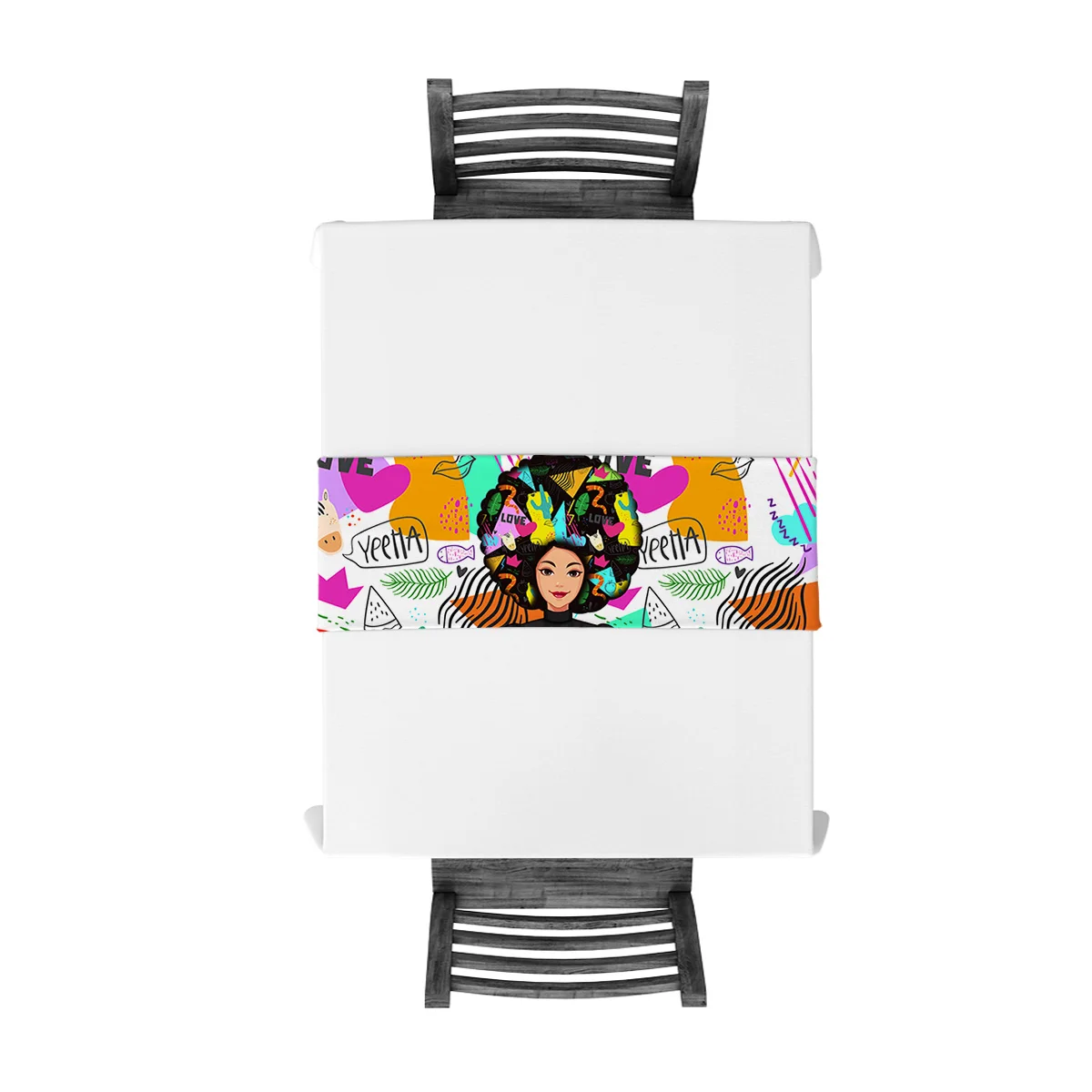 Настольные бегунки для девушек Креативная идея современная настольная бегунка