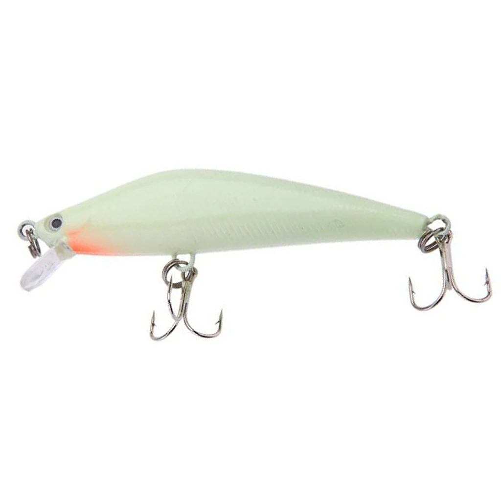 

Minnow 82mm Floating Diver Striper Hard Swimbait Lure Luminous