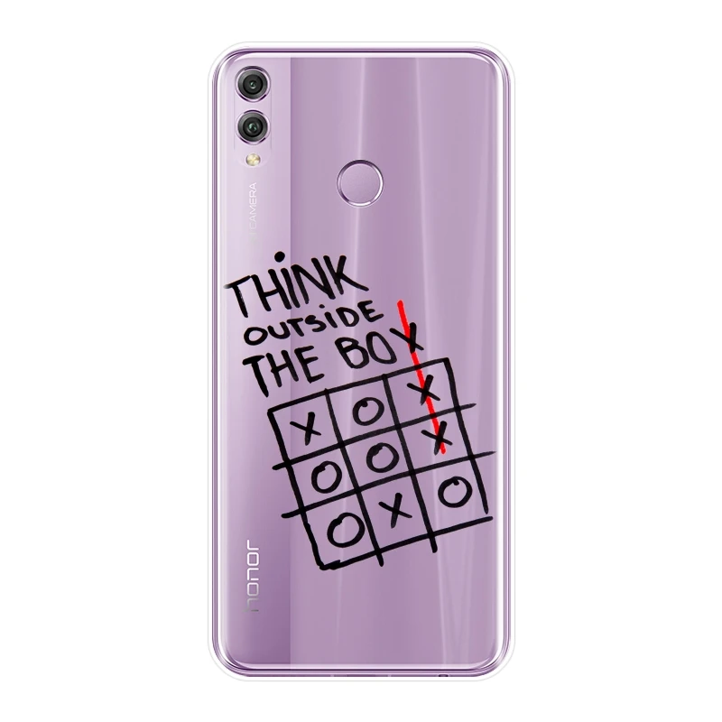 Чехол для телефона Huawei Honor 10 9 8 8X MAX мягкий силиконовый чехол с цитатой любви 7 Lite 7S
