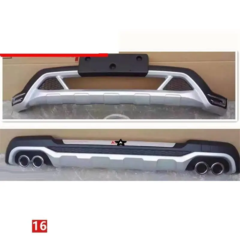 Personalized Modification Decoration Mouldings Automobile Rear Diffuser Front Lip Tunning Car Styling Bumper 17 FOR Kia Seltos | Автомобили