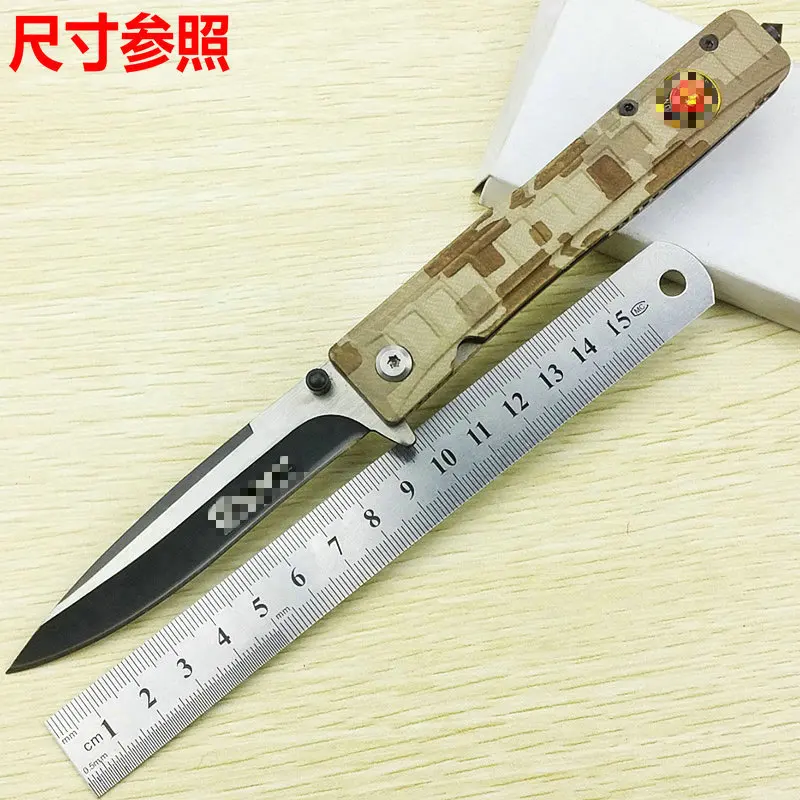 Изысканные нож с алюминиевой ручкой Творческий N207P комаров складной подарок