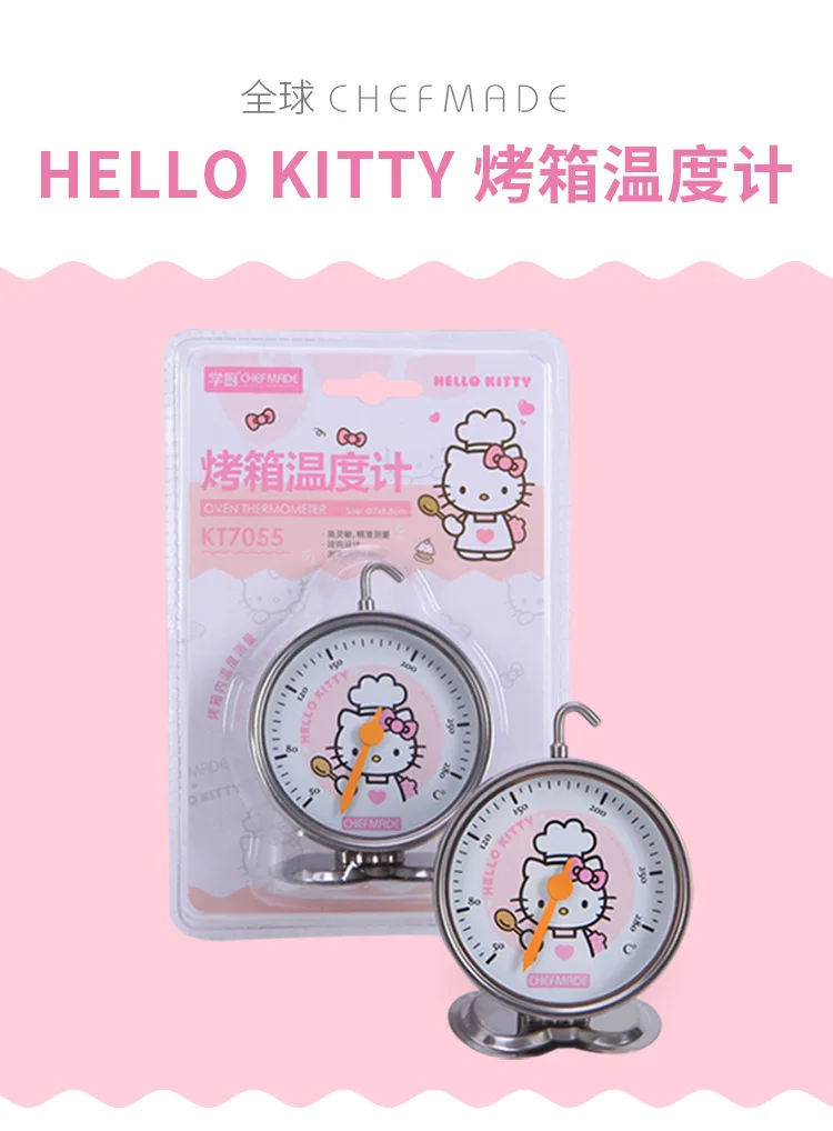 HELLO Kitty висячая духовка из нержавеющей стали термометр кухня innstant чтения термометр для приготовления пищи Термометр дома