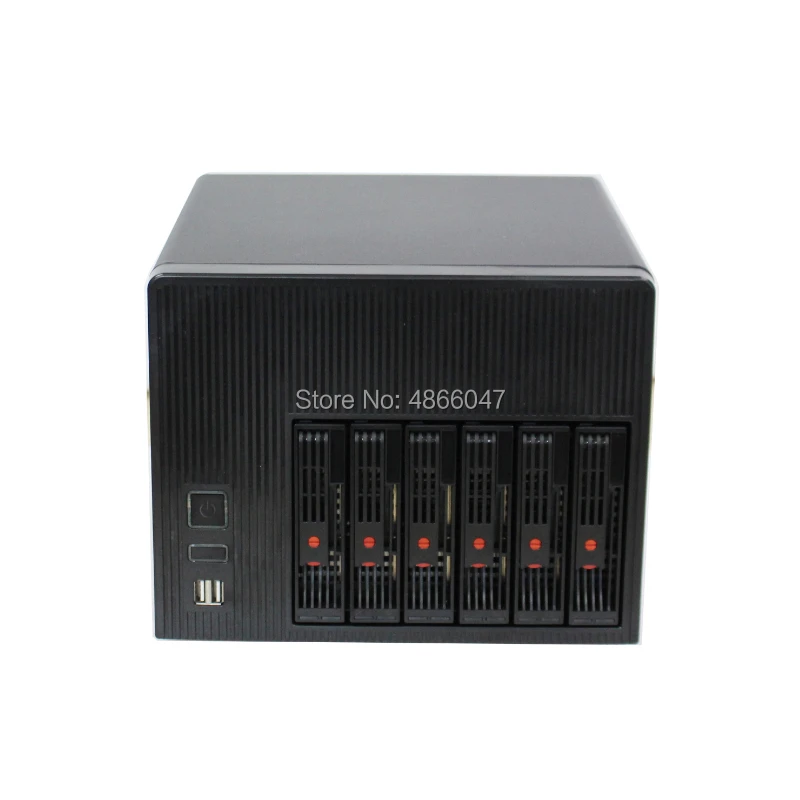 2020 новый DIY домашний накопитель с горячей заменой NAS серверный корпус IPFS 6HDD bays 6 гб