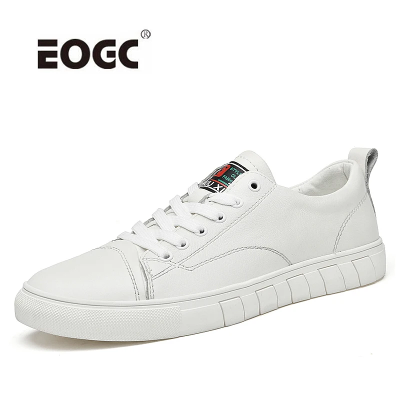

Natural Leather Men Shoes Sneakers Anti-Skid Casual Shoes Flats Lace Up Outdoor Comfort Shoes Men Zapatos Hombre