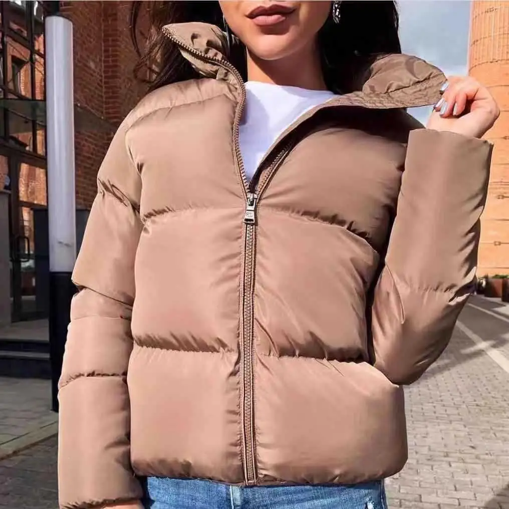 Винтажная куртка парка пальто Теплая стеганая уличная мягкая женская с