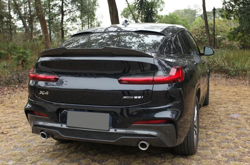 PS-OM Стиль углеродного волокна стволы спойлер для BMW X4 G02 25i 30 | Автомобили и