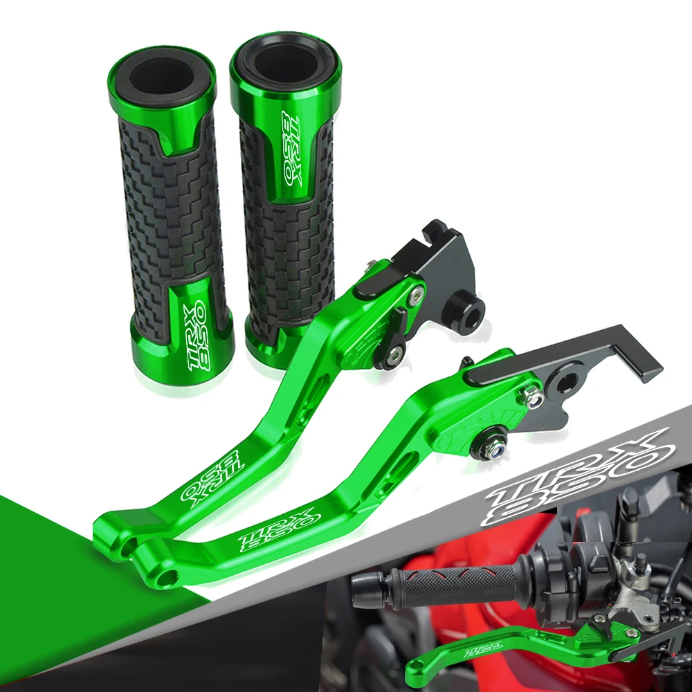 

Motorcycle Short Brake Clutch Levers Handlebar Grip Handle Bar Motorbike Hand For Yamaha TRX 850 TRX850 1996 1997 1998 1999 2000