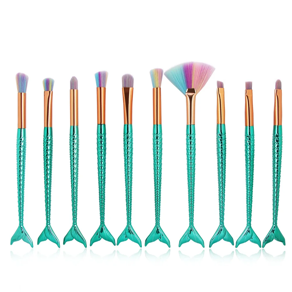 Кисти для макияжа &quotMAANGE&quot набор инструментов Mermai карандаш косметические