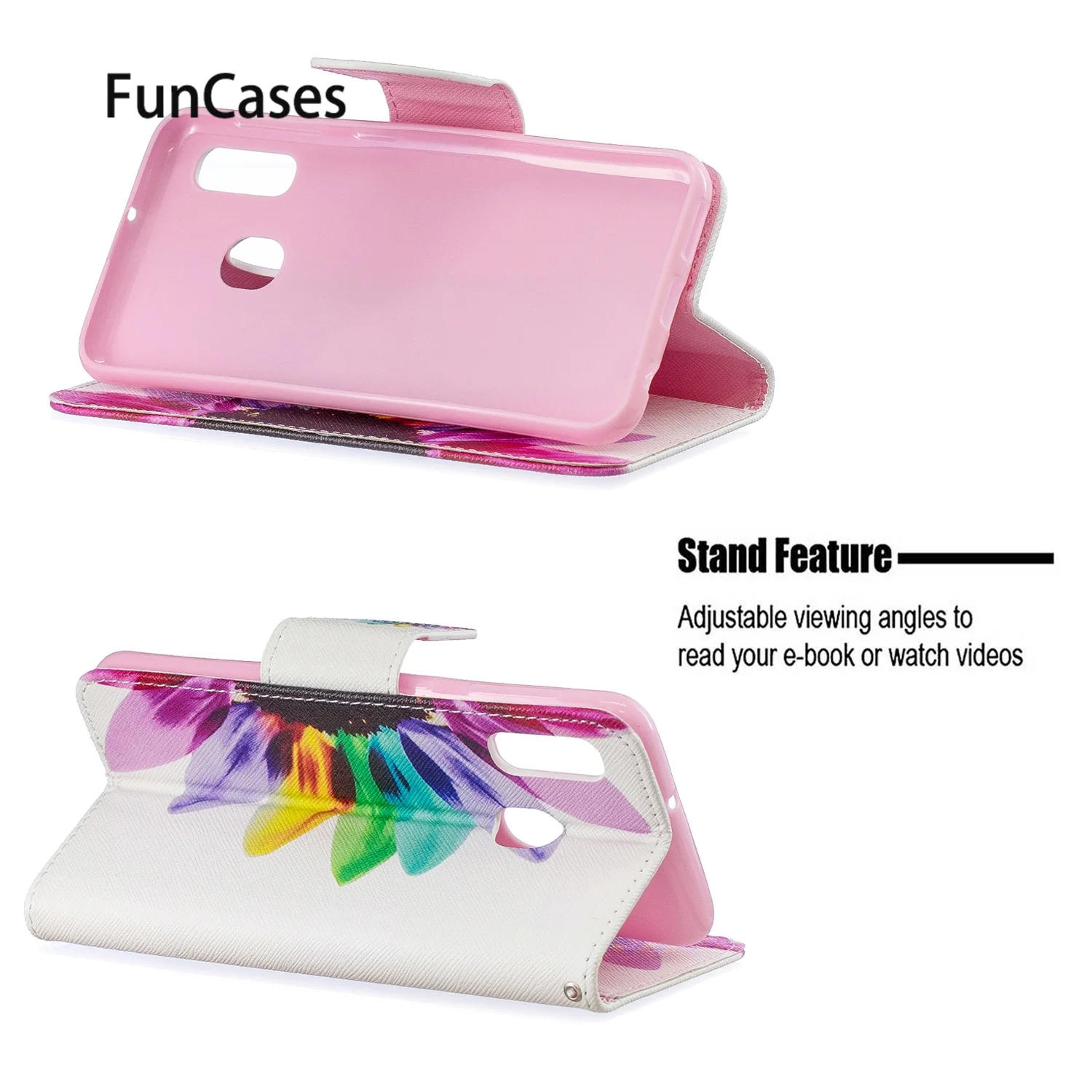Чехол для телефона Butterflys из искусственной кожи samsung A71 etui A20E A20S A10E Note 10 Pro S11E A10S A51