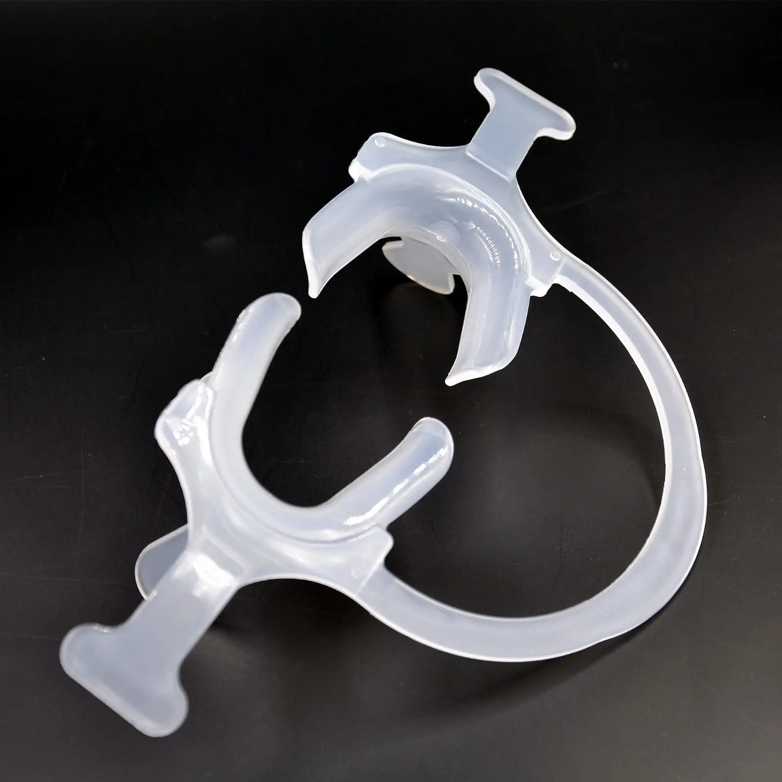 5 шт. зубные щеки губы Втягивающее Рот открывалка C Форма с ручкой Цвет: Белый